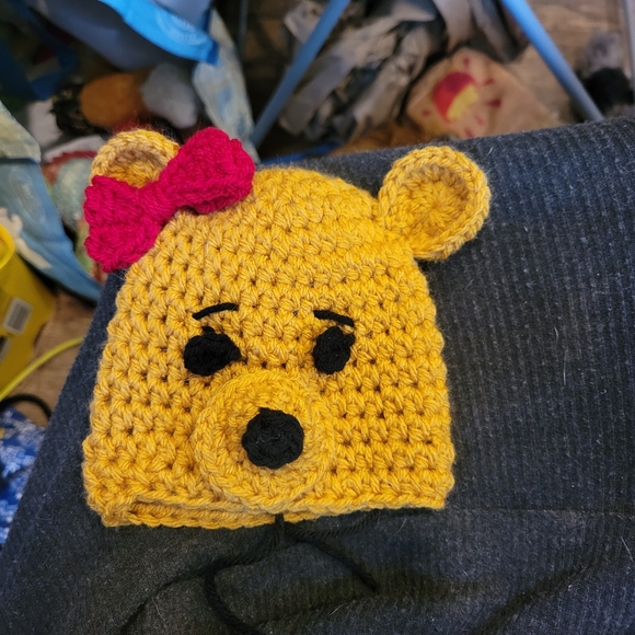 Newborn crochet honey bear - Picture 3 of 3